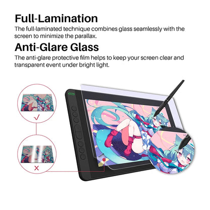 3 Inch Digital Art Monitor with Express Keys Pen
