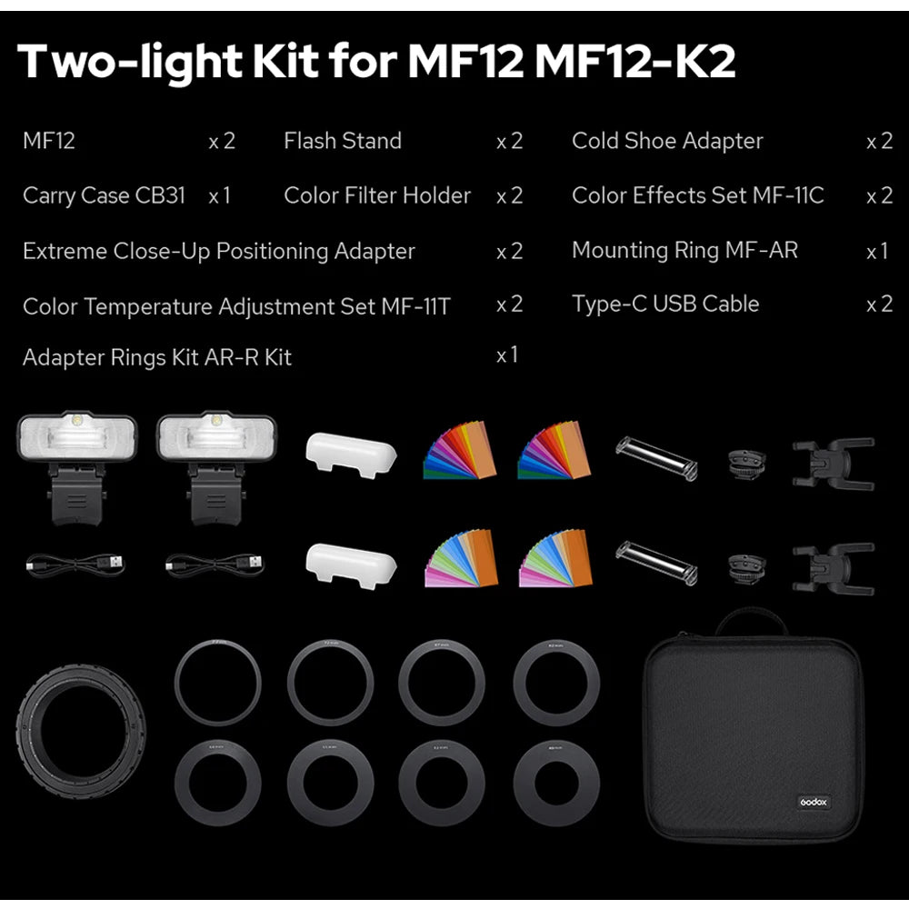 Portable Rechargeable Macro Speedlite for Close-Up Shots