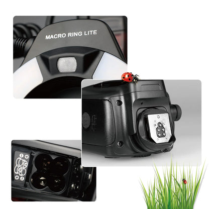 Macro LED Ring Flash with AF Assist for Canon