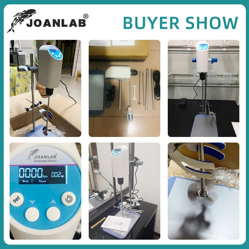 OSC-20L LCD Digital Lab Stirrer 20L Max Mixing