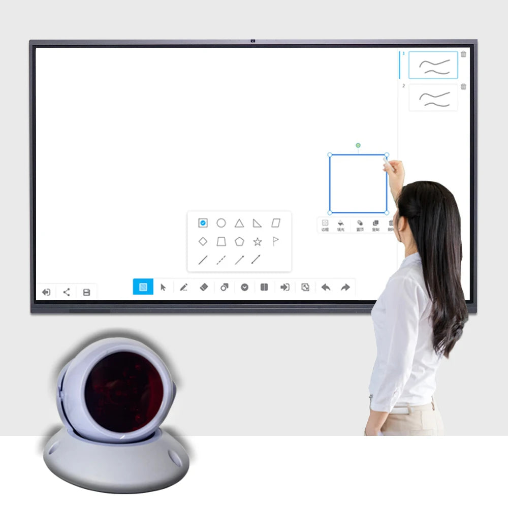 Magnetic Digital Conference Board 100 Point Touch Teaching Use