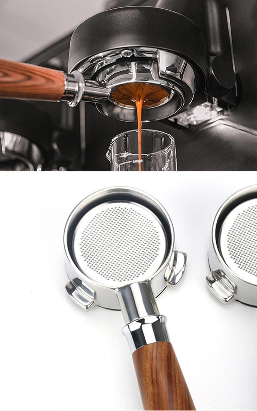 58mm Barista Coffee Portafilter Set with Seven Tools