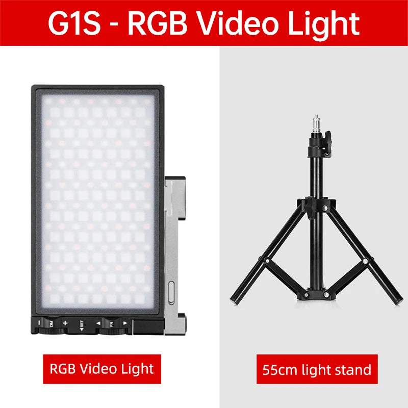 Dimmable Full Color LED Photography Light Kit 2