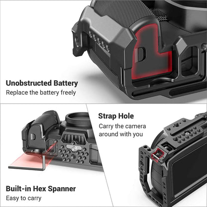 Camera Cage for Blackmagic Pocket Cinema Camera 4K 6K