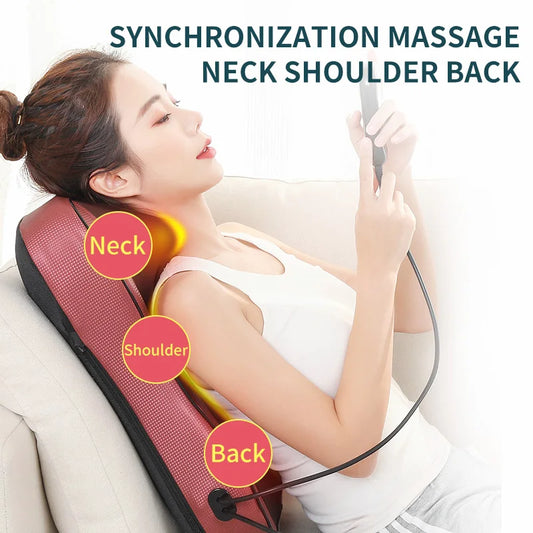 Portable Back and Waist Shiatsu Massager
