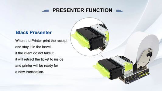 Thermal Kiosk Ticket Printer with Presenter 80mm