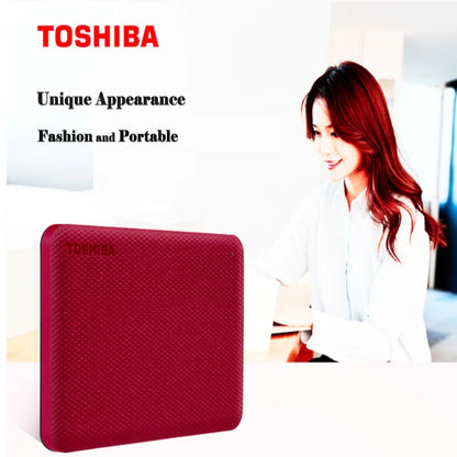 Red Sleek USB 3.0 2.5 External Drive