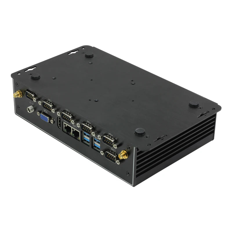 High-Performance i7 Fanless Mini Computer 8G 256G SSD Dual LAN
