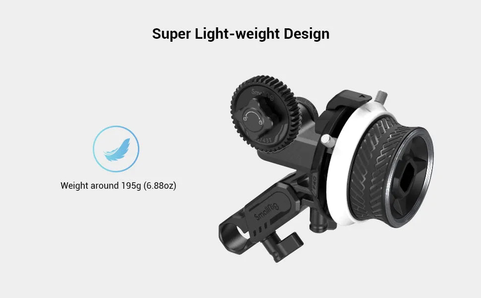 Mini Follow Focus for DSLR Mirrorless Cameras