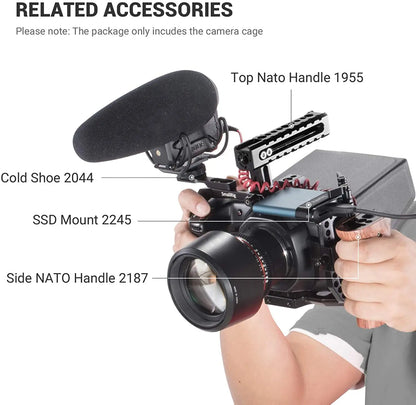 Camera Cage for Blackmagic Pocket Cinema Camera 4K 6K
