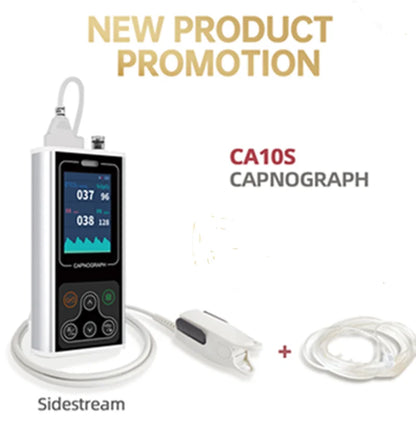 Portable Capnograph ETCO2 Patient Monitor with SPO2 and PR