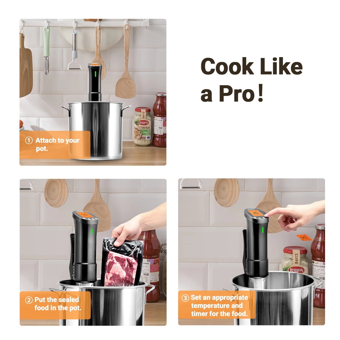 1000W Sous Vide Cooker 15L Immersion Circulator