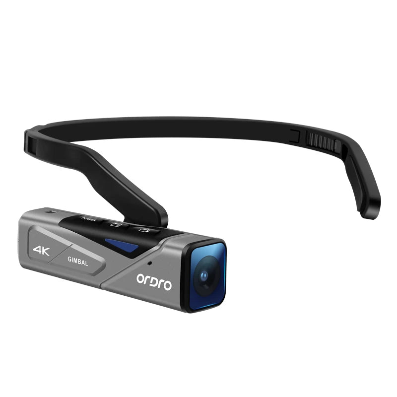 4K 60fps Wearable Vlog Camera with 64GB SD Card