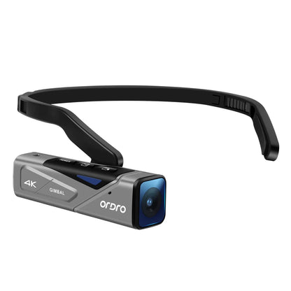 4K 60fps Wearable Vlog Camera with 64GB SD Card