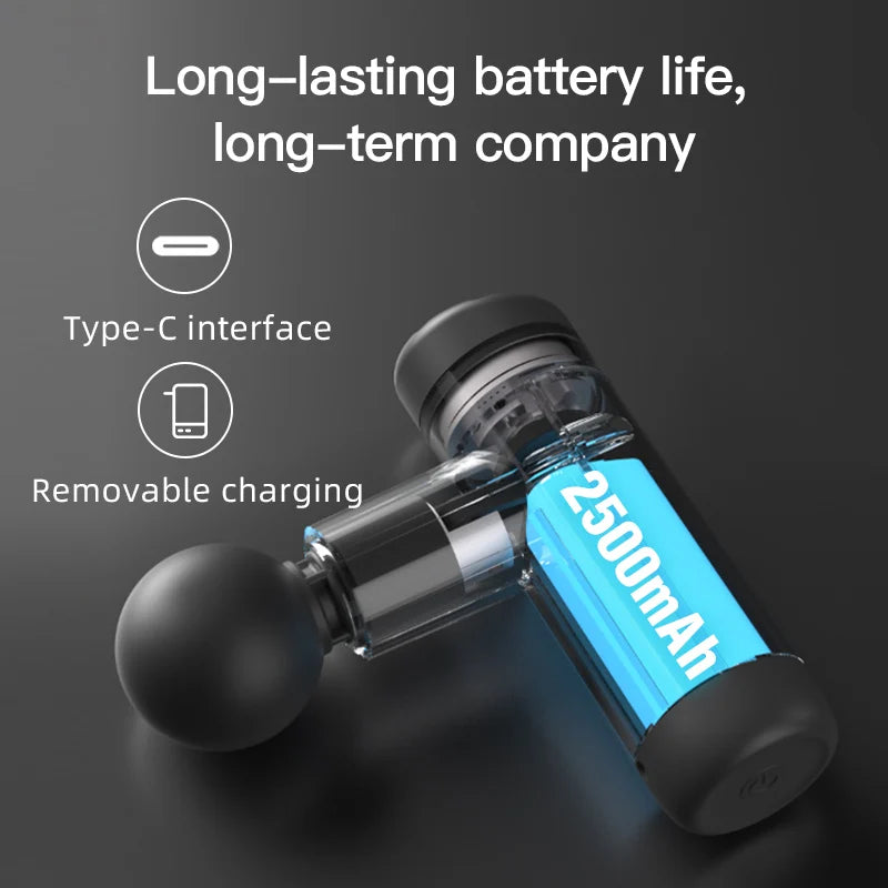 Rechargeable Percussion Massager for Muscle Recovery