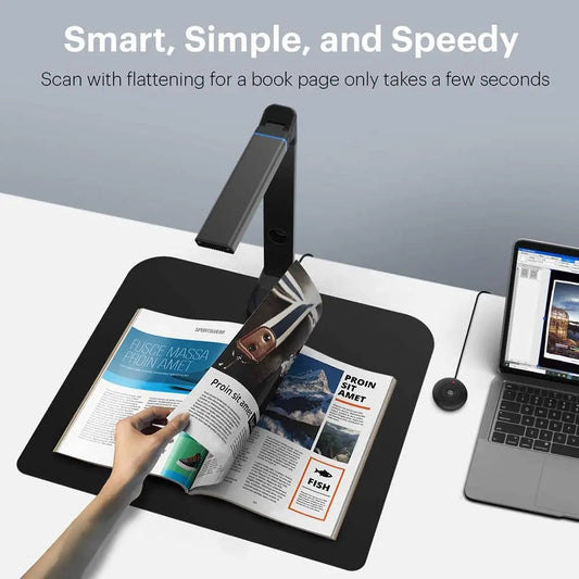 High-Resolution 16MP Portable A3 Office Scanner