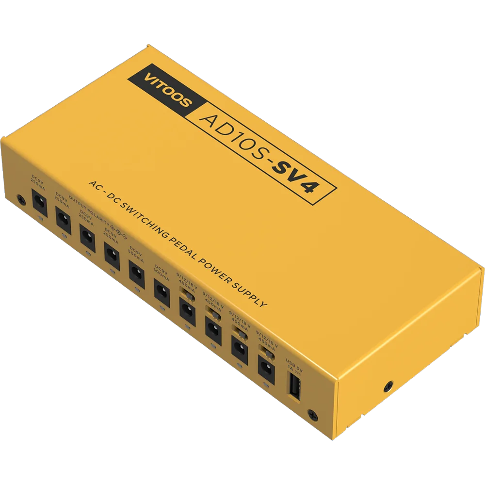 High Power Digital Pedalboard Power Supply with Noise Filter
