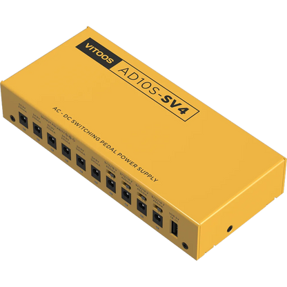 High Power Digital Pedalboard Power Supply with Noise Filter