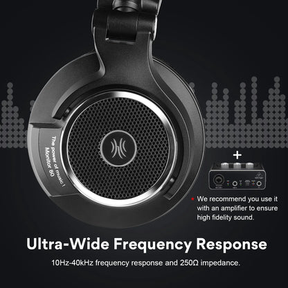 High-Resolution Over-Ear Open Back Monitor Headphones