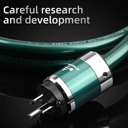 3m Hi-Fi OCC Copper Power Cable for Tube Amplifiers