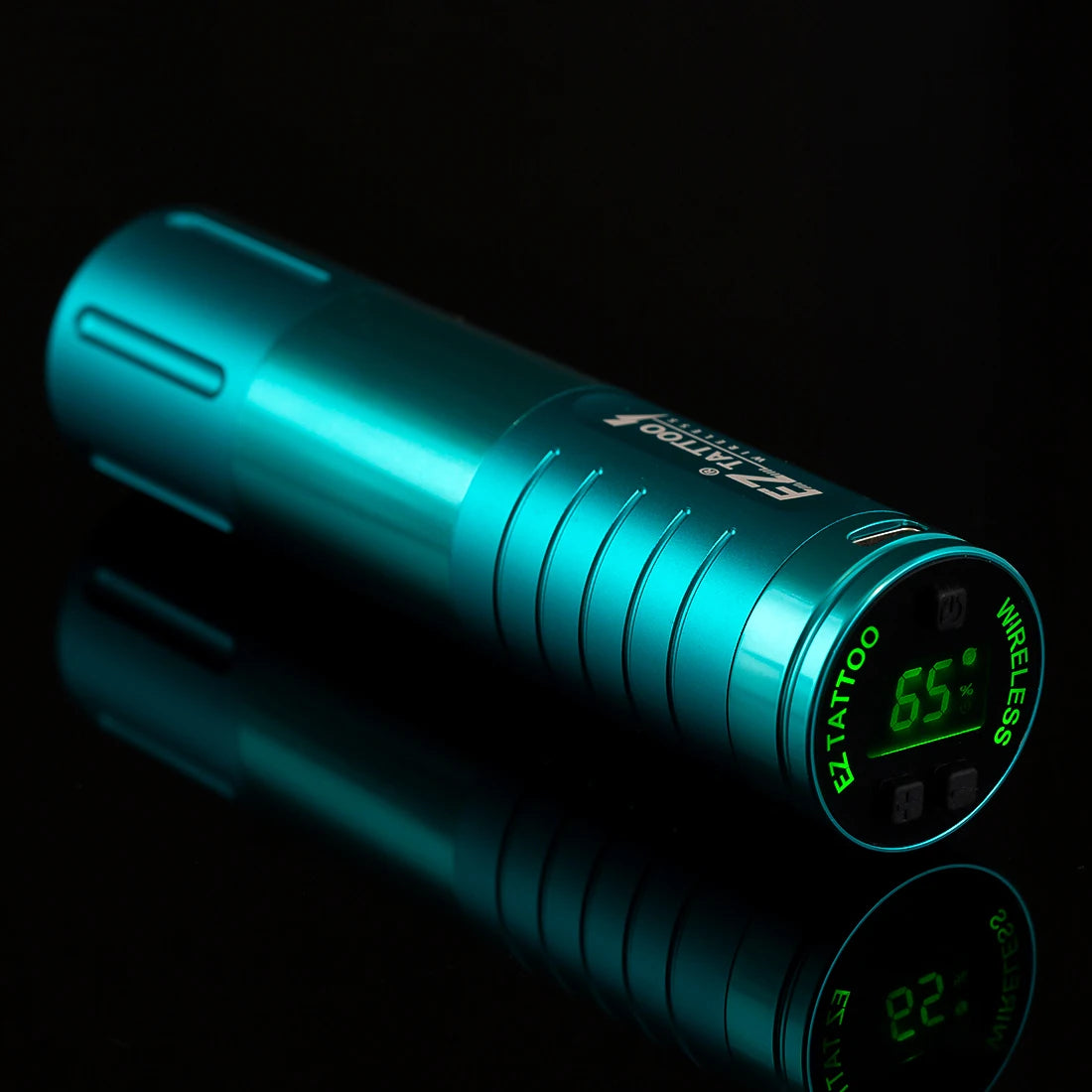 Portable Mint Blue Tattoo Pen with 40 Cartridges