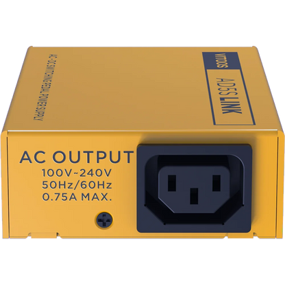 Compact Isolated Effect Pedal Power Supply for Clean Sound