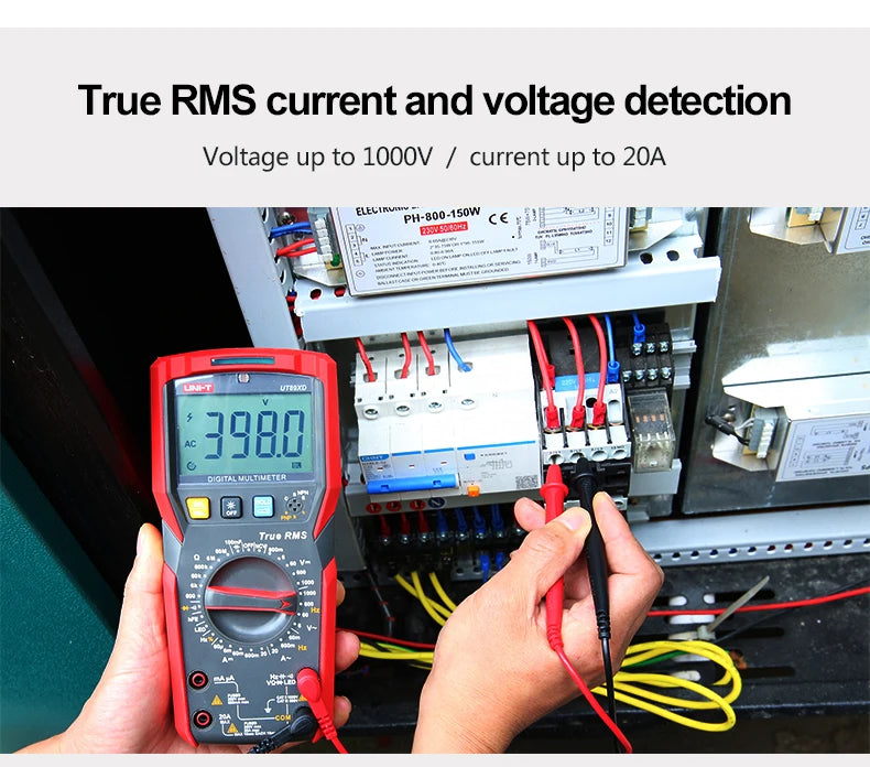 UT89XE Digital Multimeter Professional Auto-Ranging Tester
