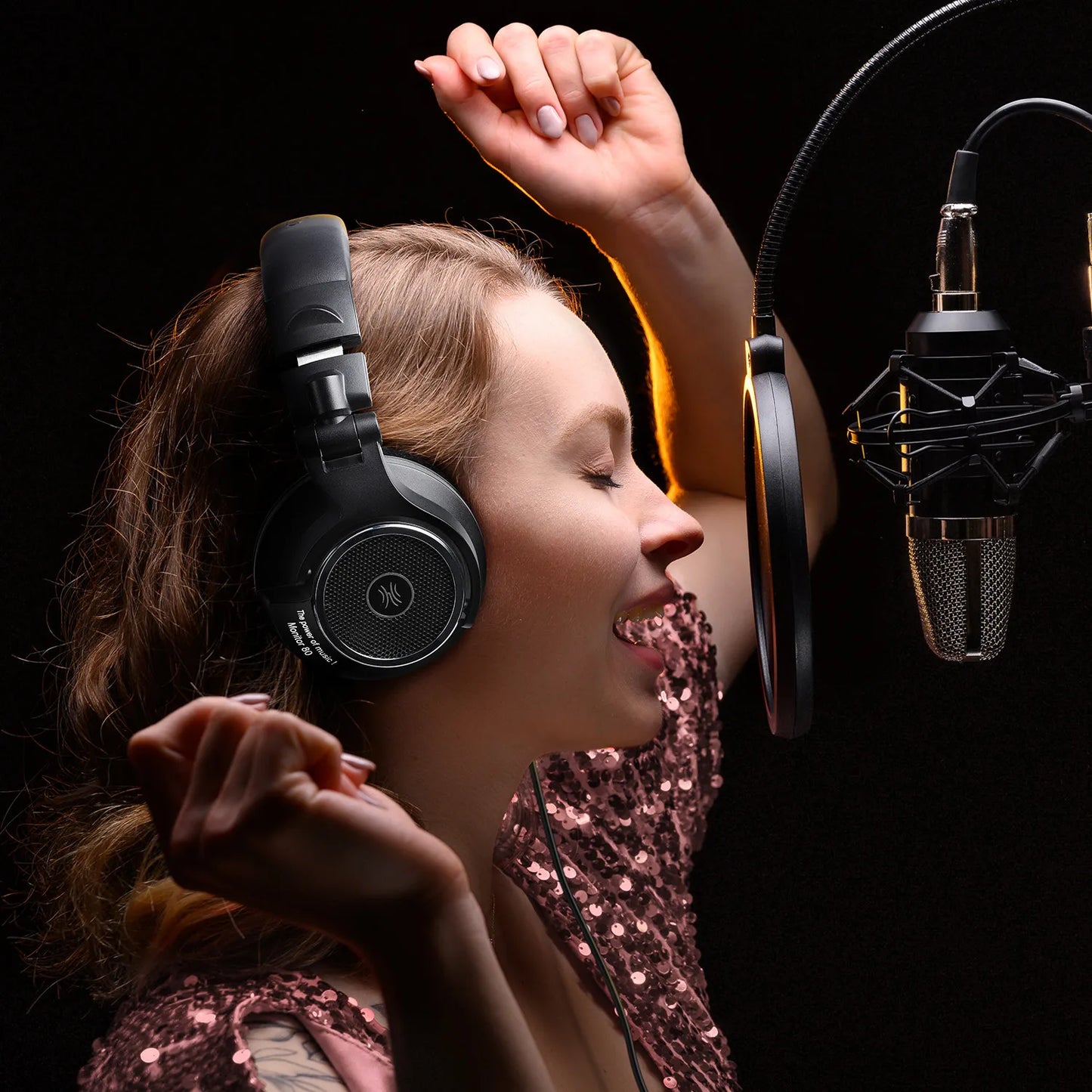 High-Resolution Over-Ear Open Back Monitor Headphones