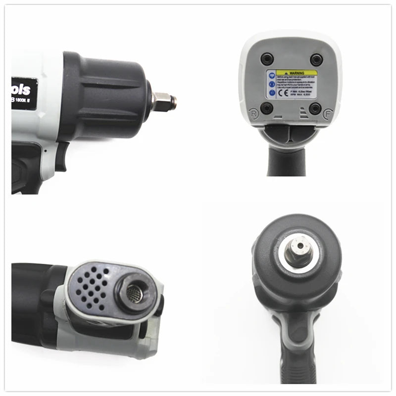 1800NM Air Pneumatic Impact Wrench for Tire Removal