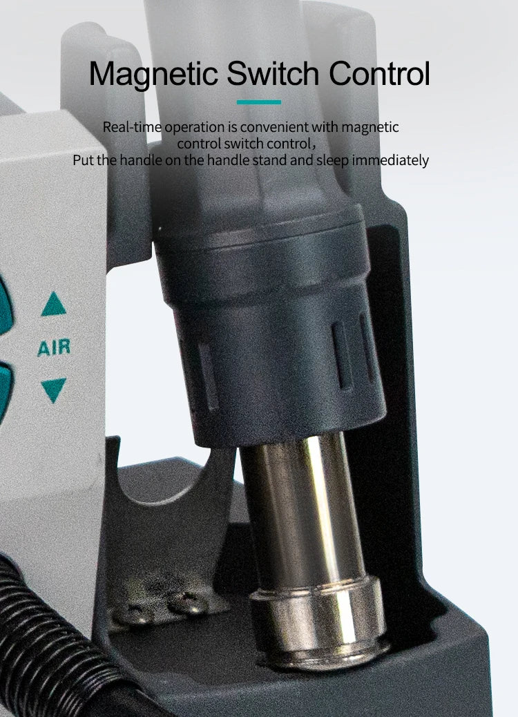 Portable 1000W Soldering Rework Station with Nozzle Set
