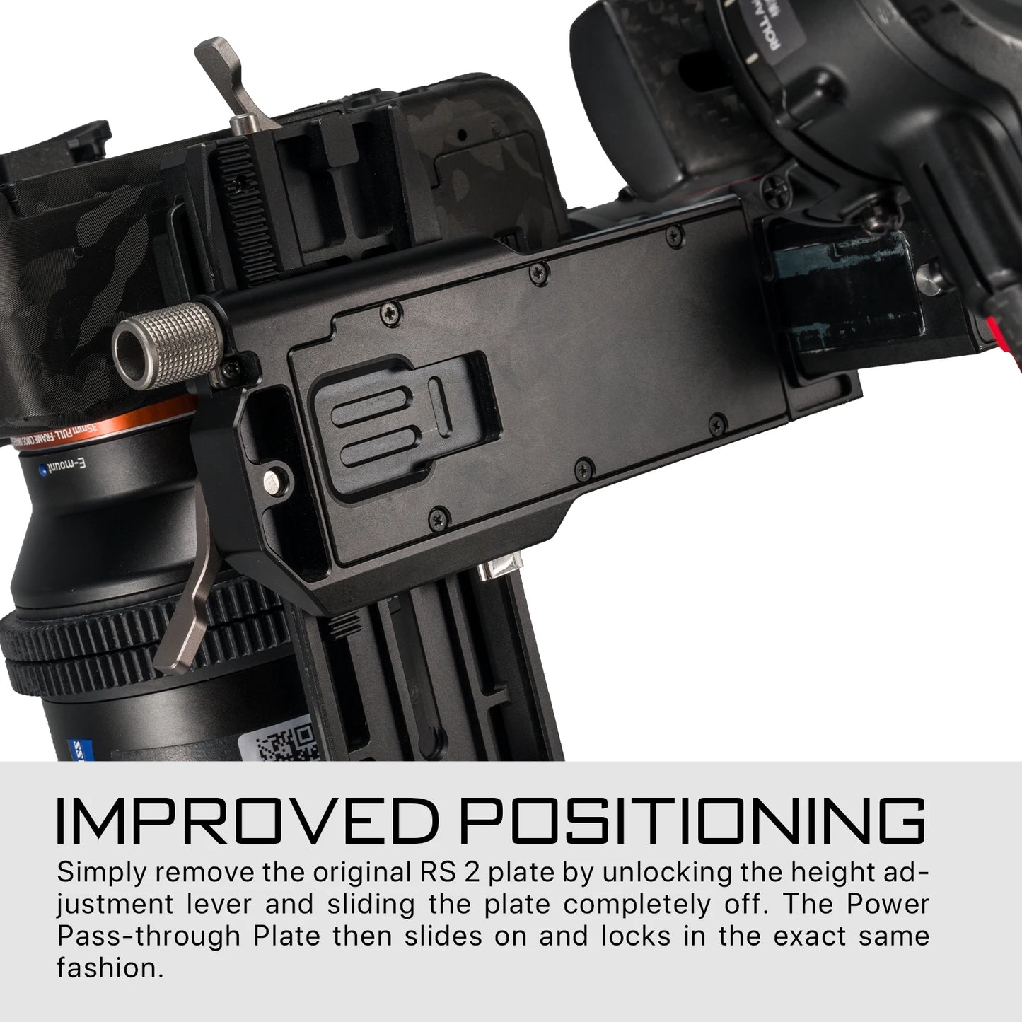 V Mount Battery Plate Power Pass-Through Kit for RS Gimbals