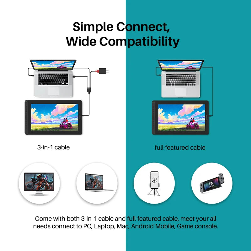 HUION Digital Pen Tablet for Artists and Designers