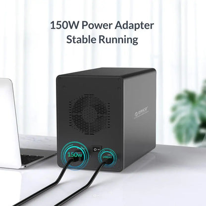 Multi Bay HDD Enclosure USB3 for Backup and File Sharing