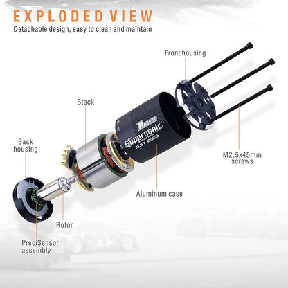 High-Power 6.5T 120A RC Brushless Motor ESC Combo