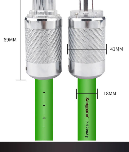 HiFi Power Cable 1.5m Silver Plated AU Plug