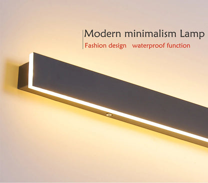120cm Outdoor LED Wall Light Warm White Waterproof