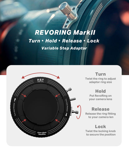 Variable ND CPL Camera Lens Filter 67-82mm