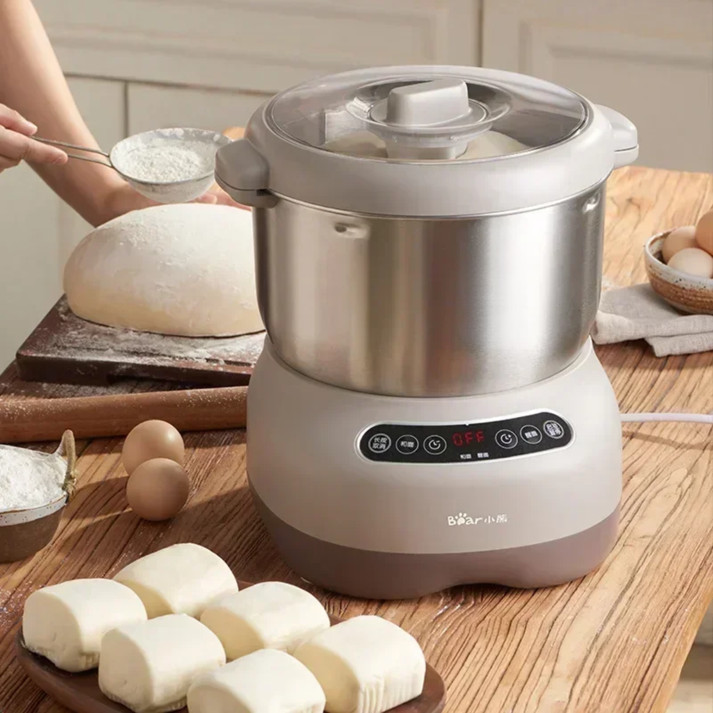 7L Large Dough Maker Bread and Fermentation Machine
