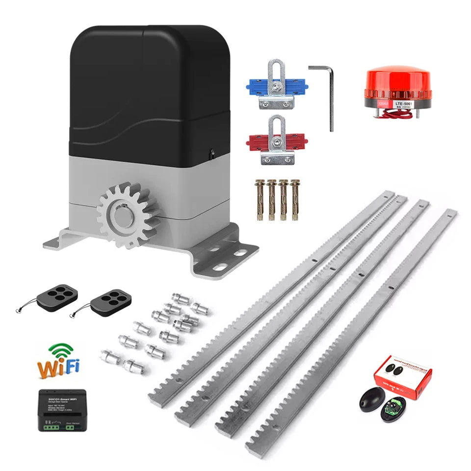 WiFi Smart Sliding Gate Opener with App Control
