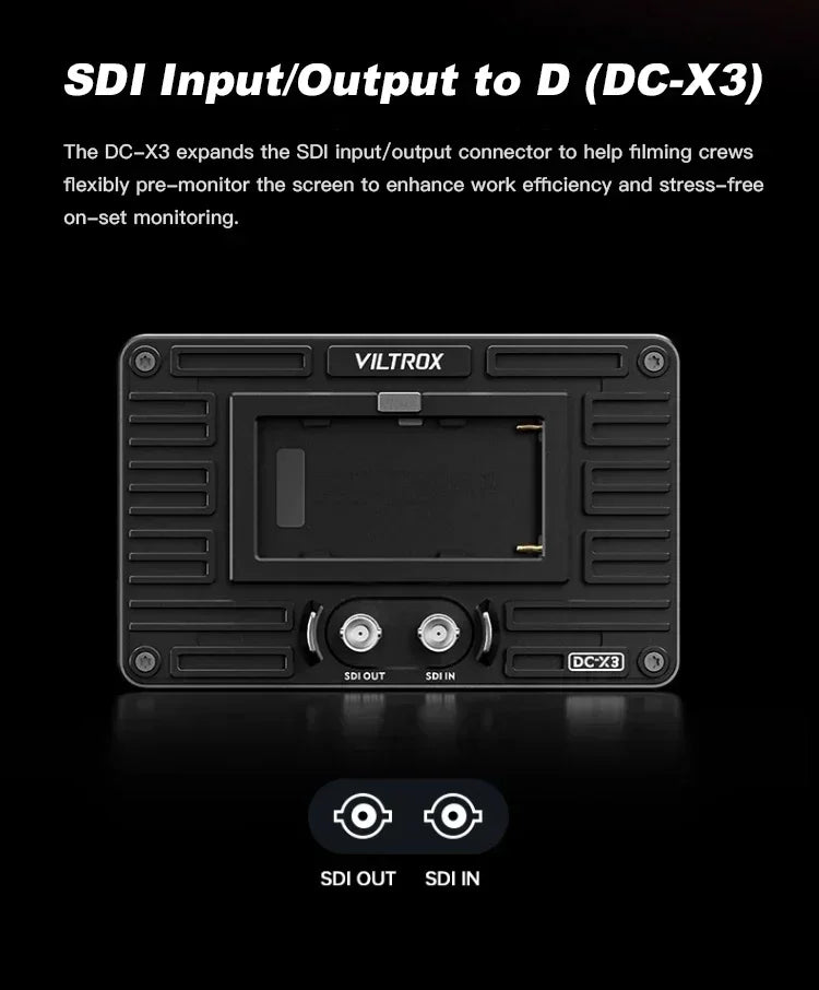 6 Inch 4K Camera Monitor 2000-Nit Touchscreen