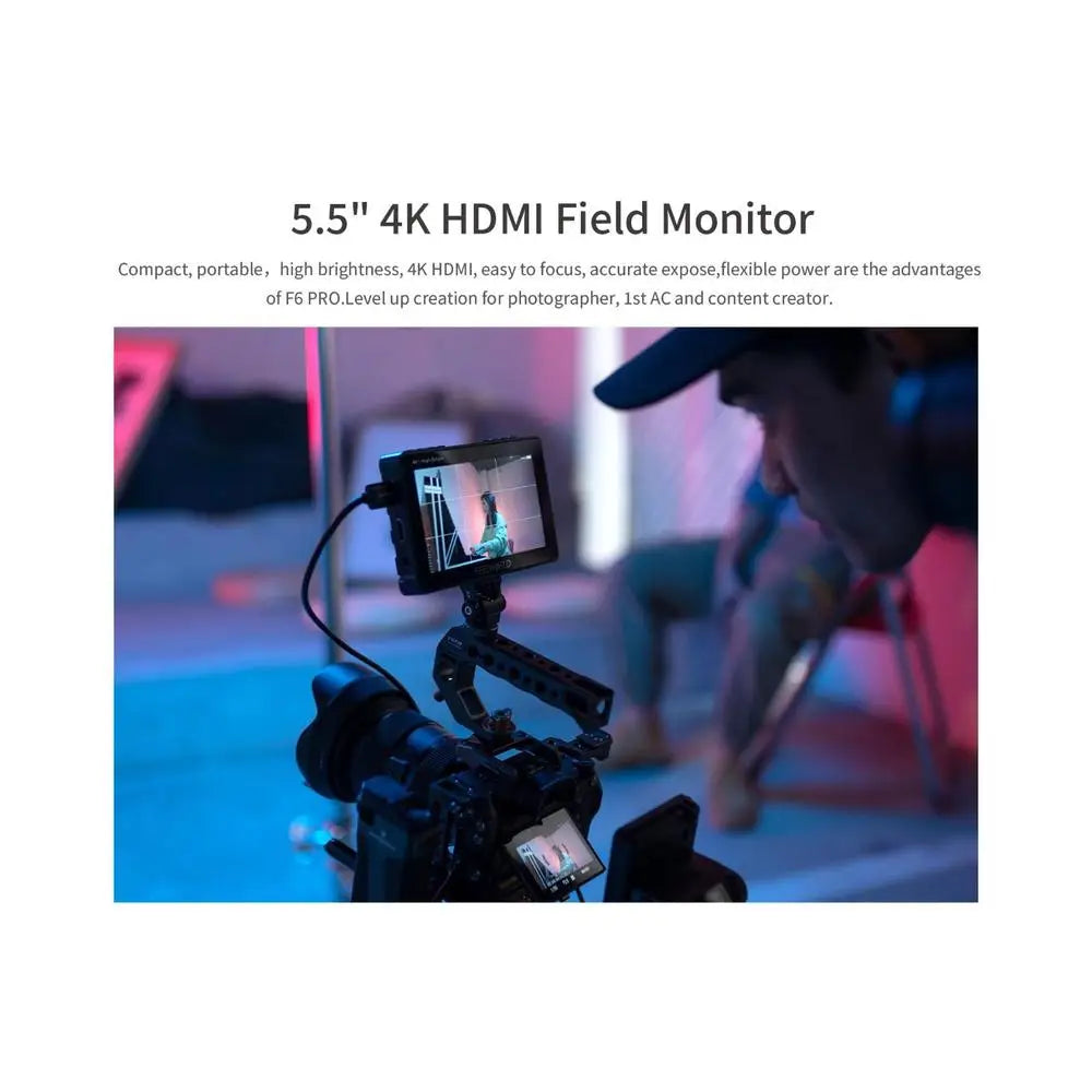 Ultra Bright 5.5 Inches 1080p Camera Monitor with 4K Input