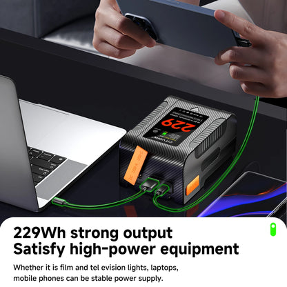 High Capacity 15500mAh V Mount Video Battery Pack