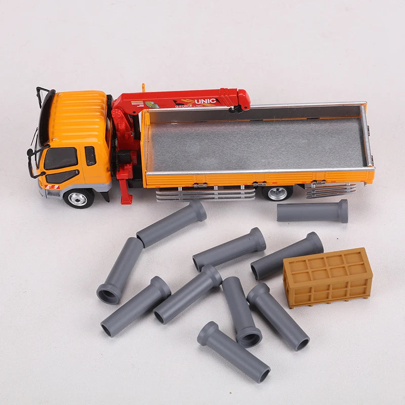 1:64 Diecast Crane Truck Miniature Collectible Model