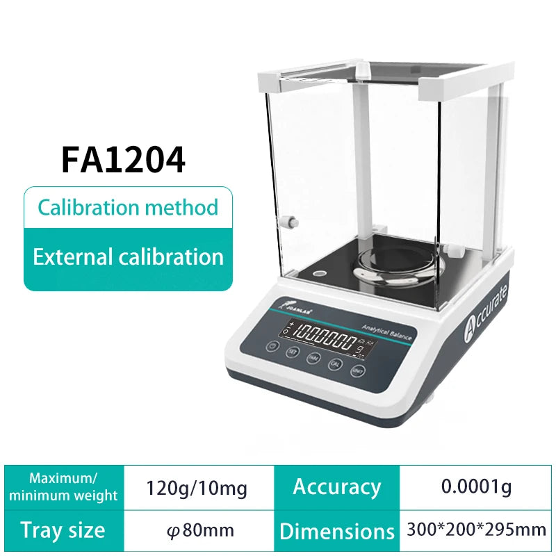 120g Precision Digital Analytical Scale for Lab Use