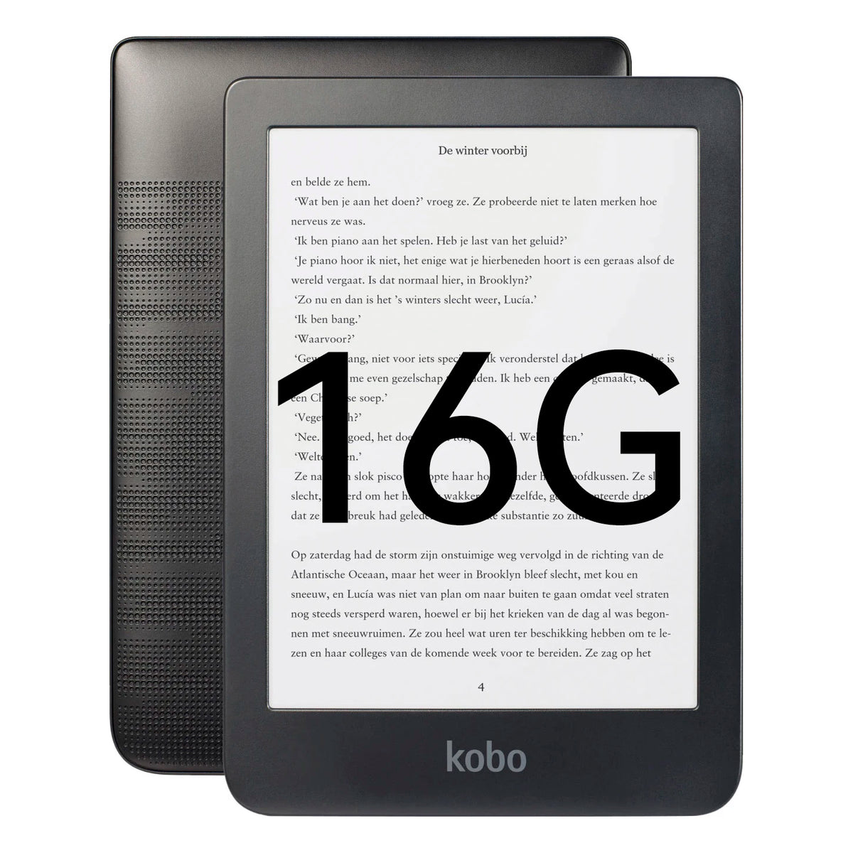 6 Inch E-Reader 300PPI Carta Display 16GB WiFi