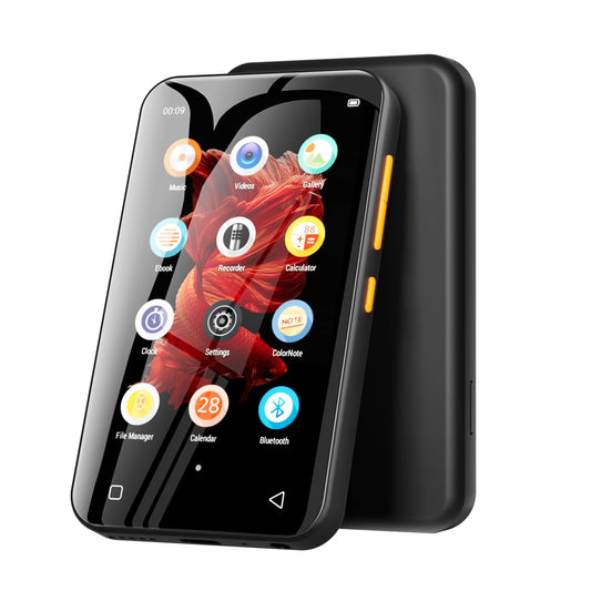 Portable Bluetooth MP4 MP3 Player 512GB Expandable