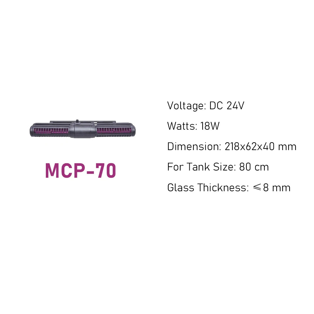 Smart WiFi Aquarium Cross Flow Wavemaker Pump MCP-70