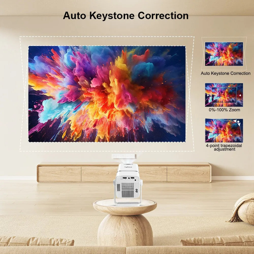 Portable Android Projector 1080p 3D Movie Video Display