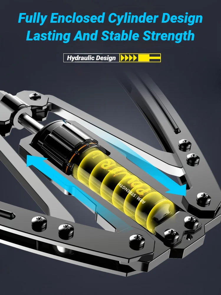 10-200kg Hydraulic Chest Expander Strength Trainer