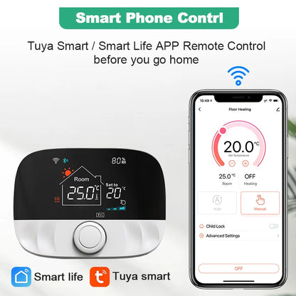 Wireless Heating Controller with Alexa & Google Integration